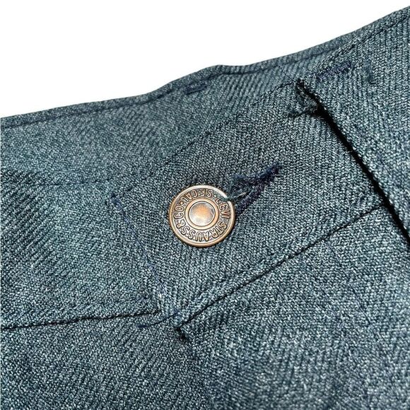 Vintage Levi's Bootcut Pants Blue Size 33 - Picture 5 of 8
